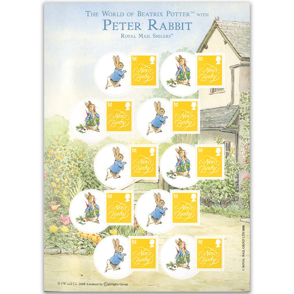 Smilers for Kids Peter Rabbit A5 Pack - New PPM0092