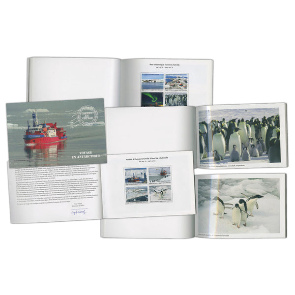 2013 French Antarctic Territory Antarctic Voyage Prestige Stamp Booklet PPM0190