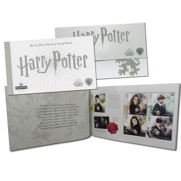 2018 Harry Potter Limited Edition Prestige Stamp Book PPM0192