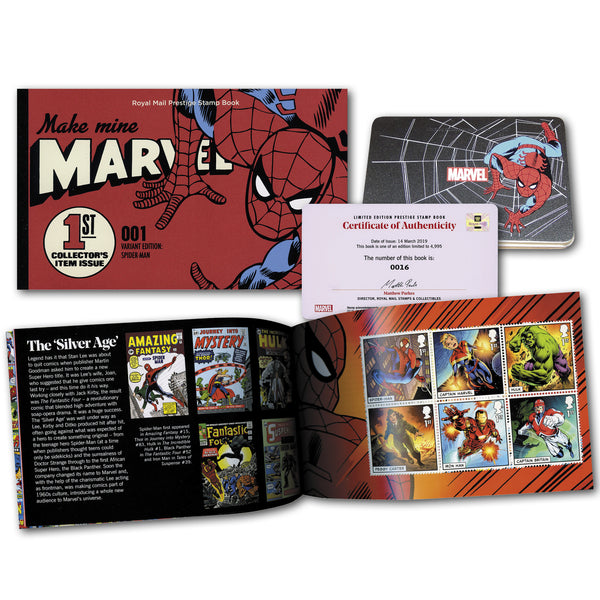 2019 Marvel Limited Edition Prestige Stamp Book PPM0193