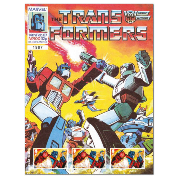 2022 Transformers Optimus Prime Fan Sheet PSM2180A