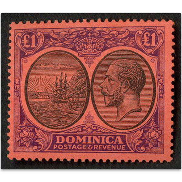 Dominica SG91 U.M Cat £225