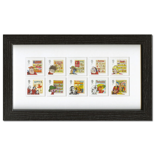 Royal Mail 2012 Comics Stamps Framed Edition SD1028