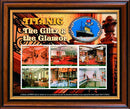 Titanic - The Glitz & the Glamour Stamp Sheet - Framed SD270C