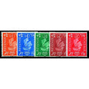 1950 New colours inverted wmk. 5v. SET131LM