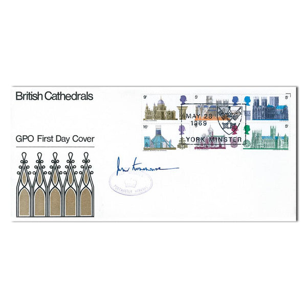 1969 British Cathedrals - York - Signed by John Stonehouse SIG1155