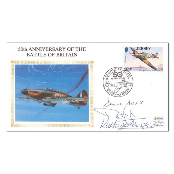 1990 50th Anniversary of B.O.B. - Signed by 3 Veterans SIG1318