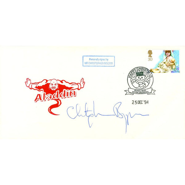 1994 Christmas 'Aladdin'. Signed Christopher Biggins. SIGE0474