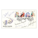 1982 British Theatre - Signed by John Gielgud, Christopher Cazenove, Philip Franks and 5 Others SIGE0507
