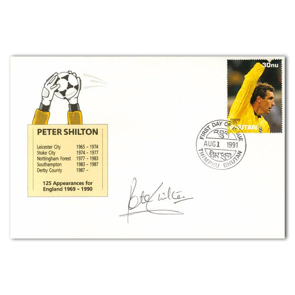 1991 Football - Signed by Peter Shilton SIGF0055