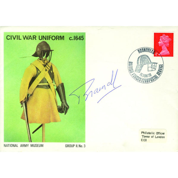 1970 Civil War Uniform. Signed F/M Lord Bramell KG OBE GCE MC. SIGM0116
