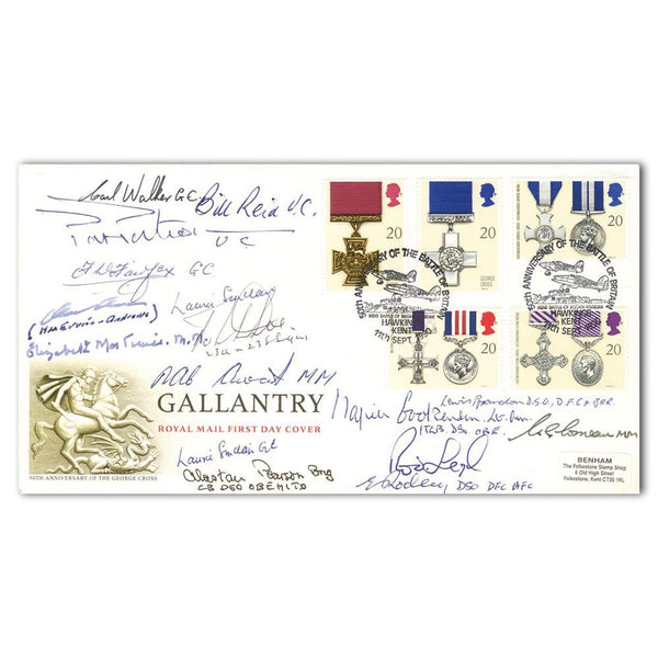 1990 Gallantry - Signed by 15 SIGM0241