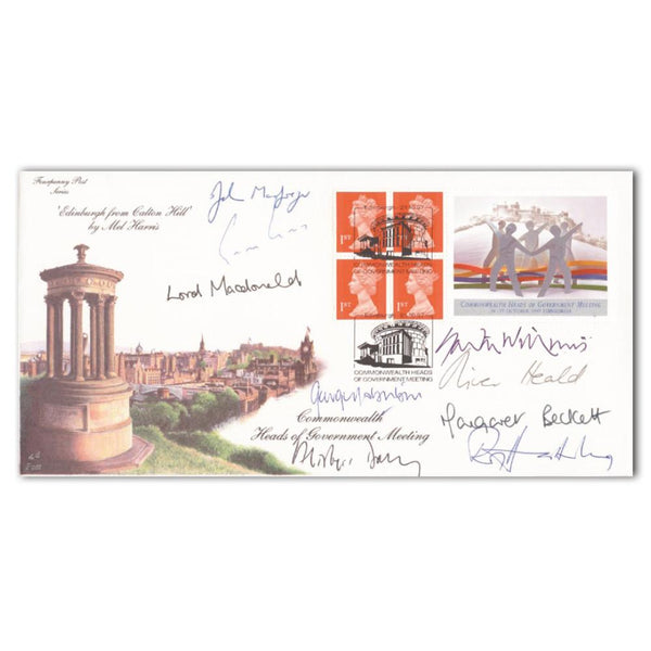 1997 Commonwealth Heads of Government Meeting - Signed by Margaret Beckett and 8 Others SIGP0020