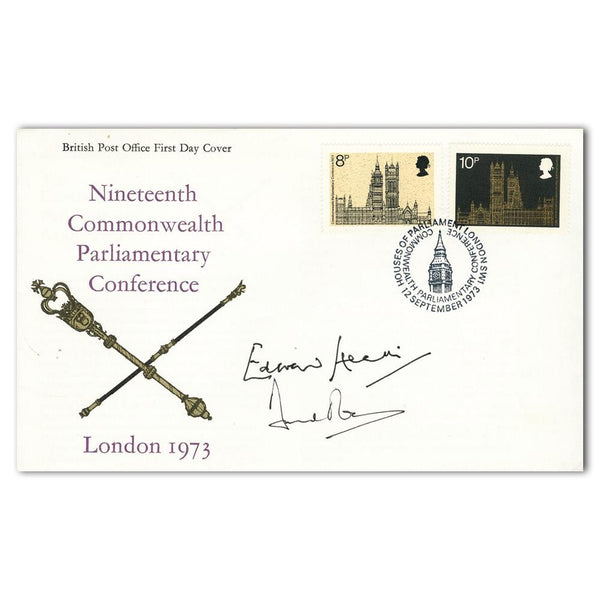 1973 Parliamentary Conference - Signed by Edward Heath and David Owen SIGP0113
