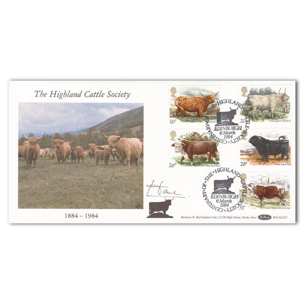 1984 Cattle - Signed by Lord Home SIGP0119