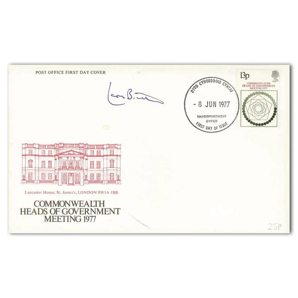 1977 Commonwealth - Signed by Leon Brittan SIGP0163