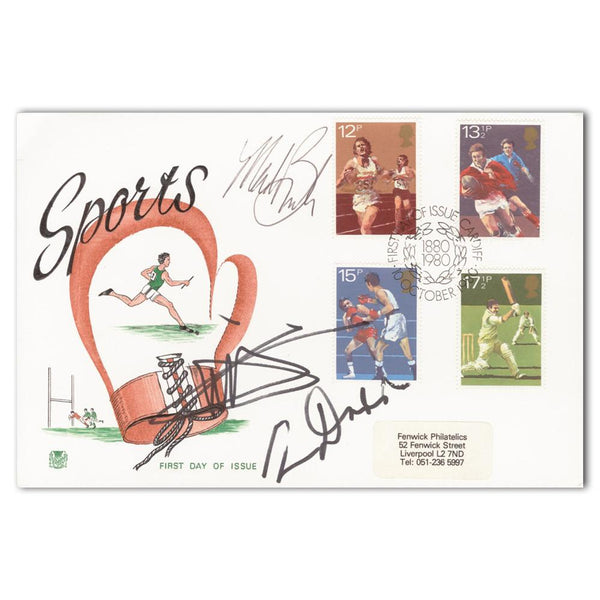 1980 Sports - Signed by Brooks, Dobbs & De Voght SIGS0139