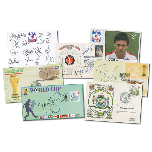 Collection of Football Signed Covers SIGS0252
