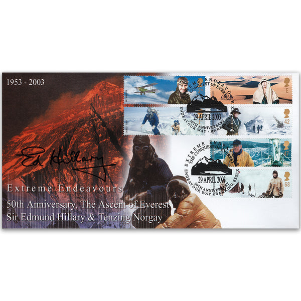 2003 Extreme Endeavours - Signed by Sir Edmund Hillary SIGX0009