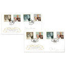 1997 Wedding. Signed Gillian Lynne & John Jacobes SIGX0050