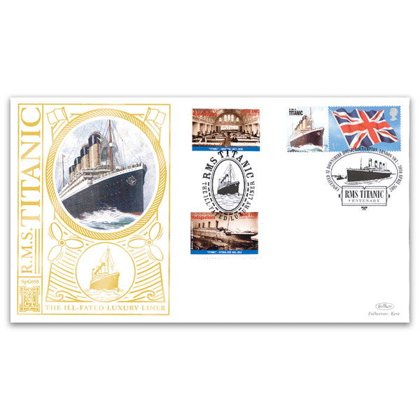 2007 RMS Titanic Special Gold Cover