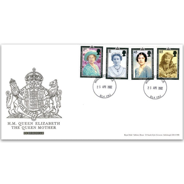2002 Queen Mother - Windsor Castle CDS TX0204C