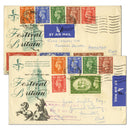 1951 Festival Highs plus Definitives. Matching pair