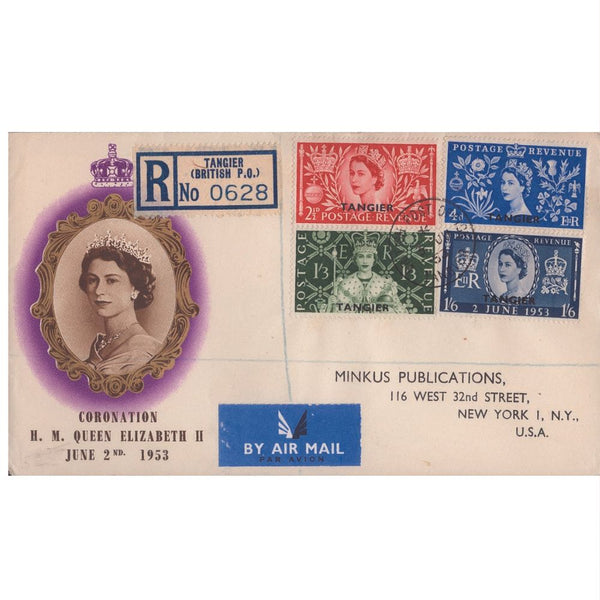 1953 Coronation Tangier overprint TX5306K