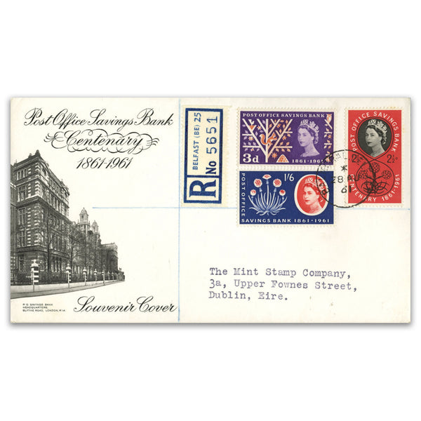 1961 Post Office Savings Bank -  Belfast CDS