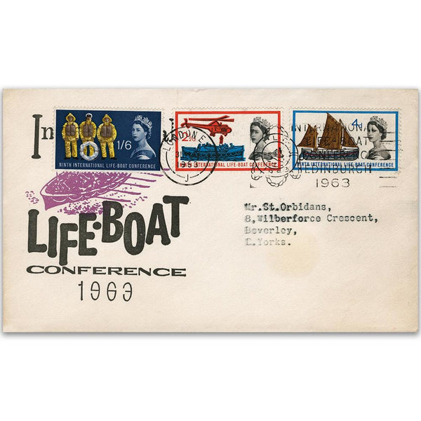 1963 Lifeboat Conference - London Special Slogan Cancel TX6305K