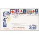 1963 Red Cross - Southampton T wavy line cancel TX6308L
