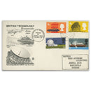 1966 British Technologies. Macclesfield h/s Jodrell Bank cachet
