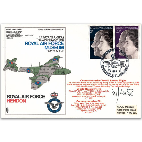 1972 Royal Silver Wedding/RAF Hendon BFPO 1307 TX7211B