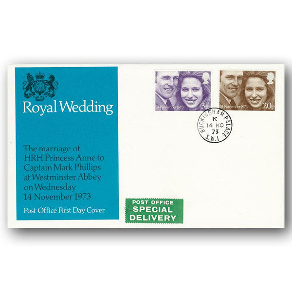 1973 Royal Wedding - Buckingham Palace CDS TX7311L