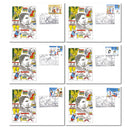 1973 Christmas - Lewis Carroll Anniversary - Daresbury handstamp TX7312