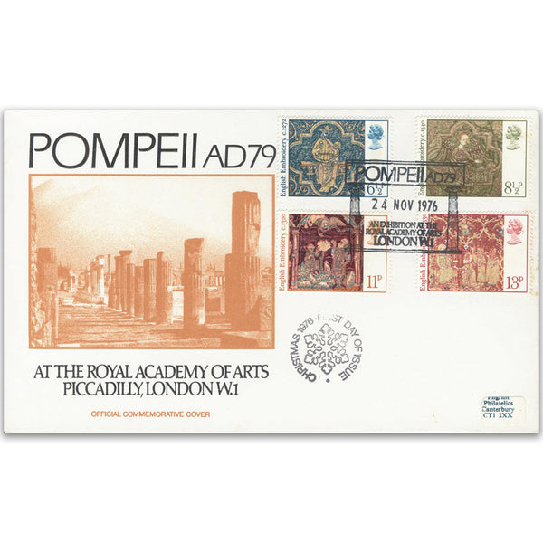1976 Christmas - Pompeii at the Royal Academy of Arts, London TX7611