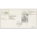 1980 London International Exhibition Earl's Court SW1 Slogan TX8004E