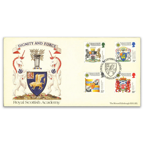 1987 Heraldry Covercraft Official - Royal Scottish Academy h/s