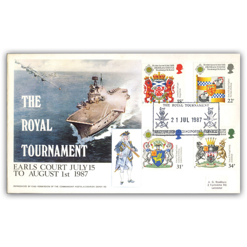 1987 Heraldry. Forces Official - The Royal Tournament BFPS 2142 h/s
