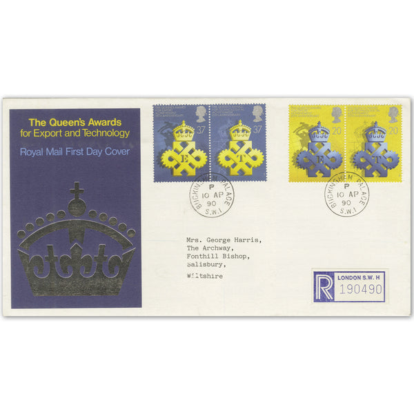 1990 Queen's Awards Buckingham Palace cds TX9004