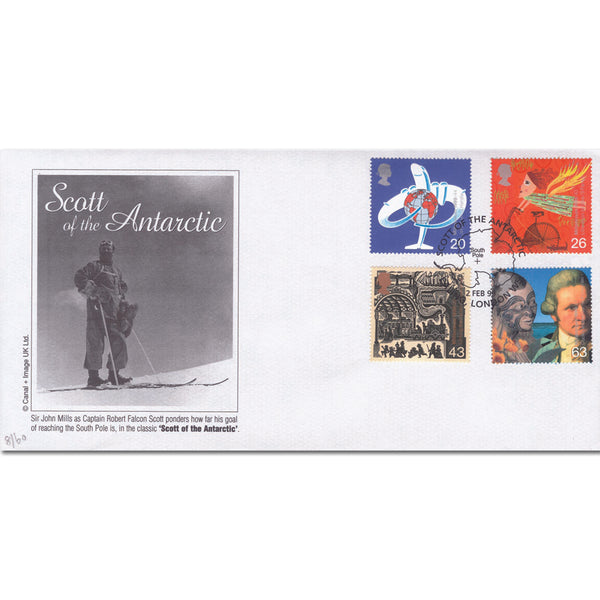 1999 Travellers - Scott Of The Antarctic Handstamp TX9902D