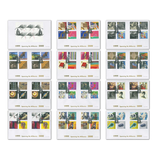 1999-2000 Millennium 'Bundle'. 12 covers TX9912E