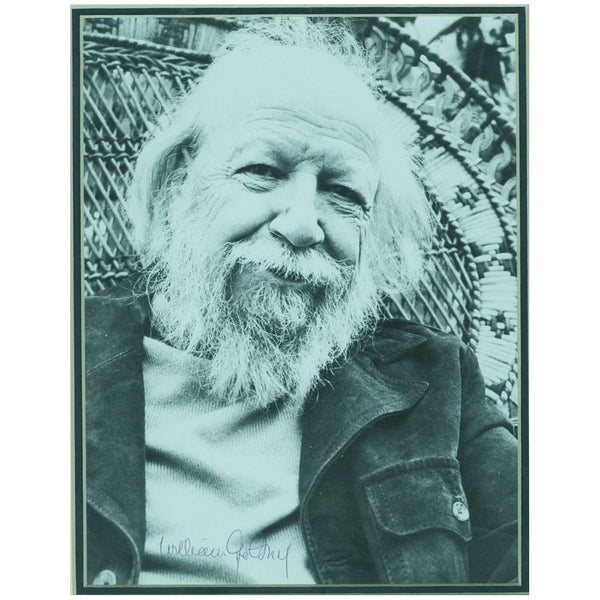 William Golding - Autograph - Signed Black and White Photograph