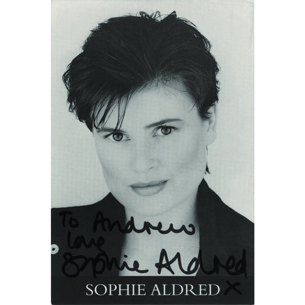 Sophie Aldred - Autograph - Signed Black and White Photograph