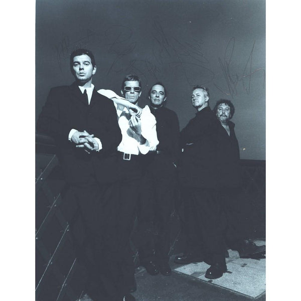 The Stranglers Signed Black and Whie Photograph