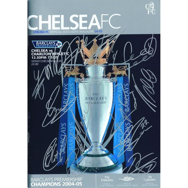 Chelsea 2004/2005 - Autograph - Signed Programme - Signed Match Day Magazine