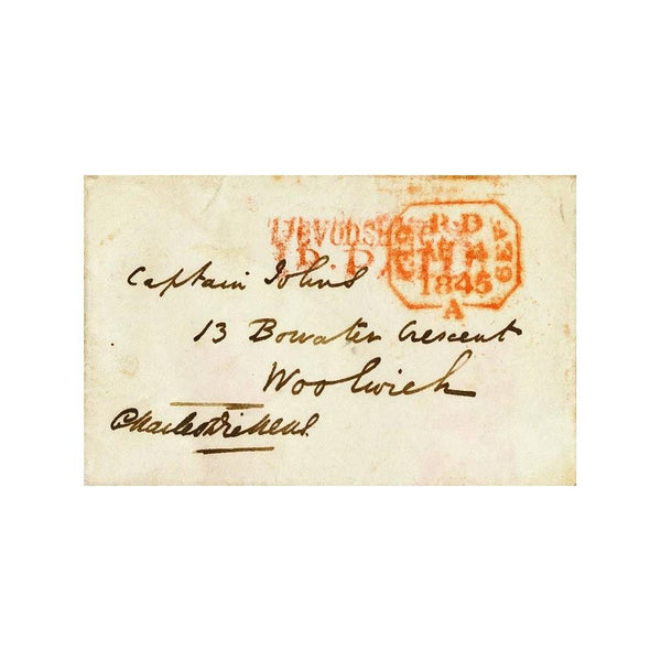 Charles Dickens - Signature - Signed Handwritten Envelope