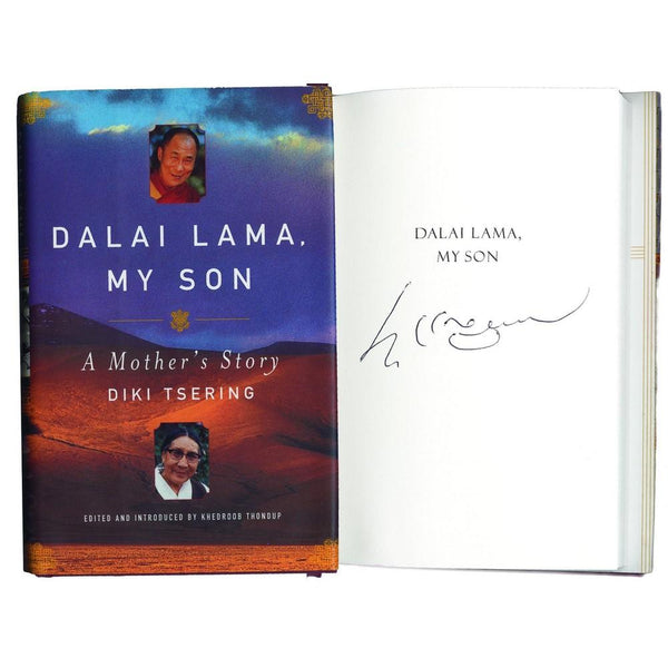 Signed Copy of 'Dalai Lama, My Son - A Mother's Story.'