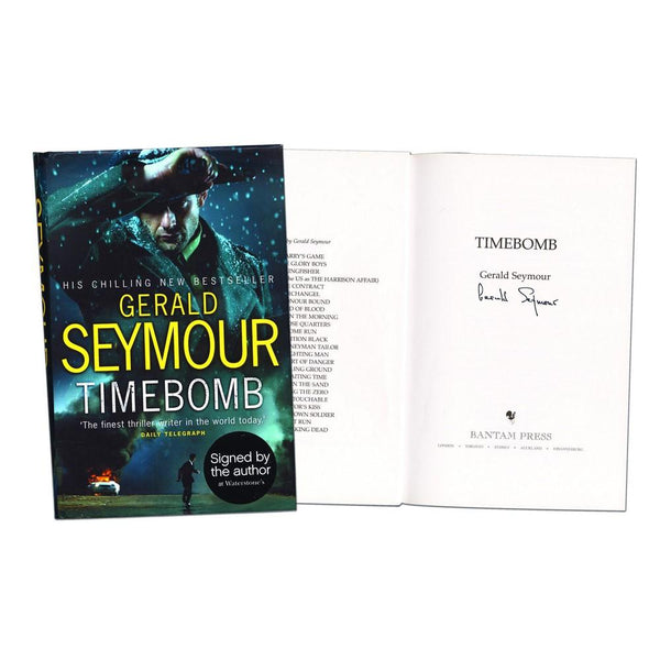 Gerald Seymour - Autograph - Signed Book