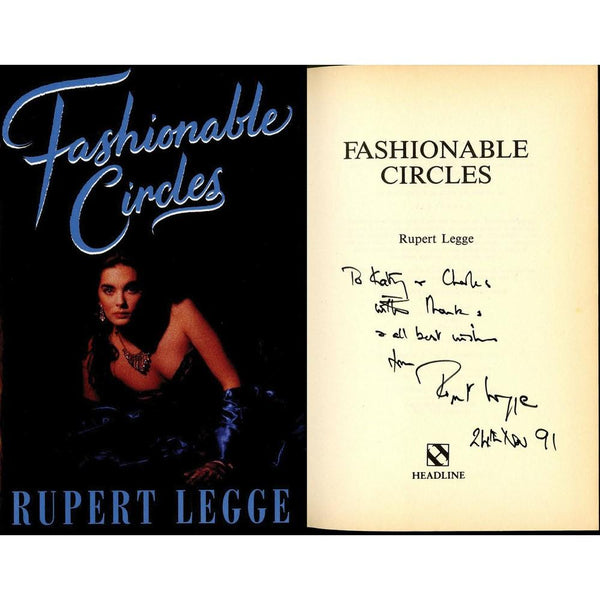 Rupert Legge Signed Book 'Fashionable Circles'
